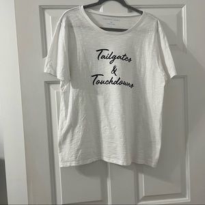 Draper James Tailgates and Touchdowns Graphic Tee Size XL